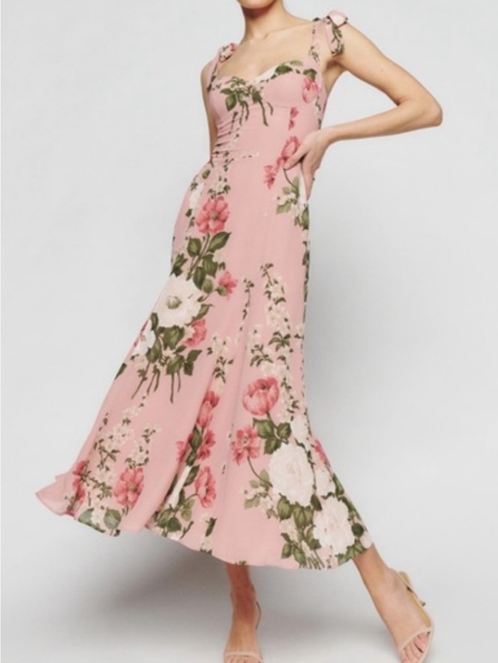 Reformation - Nadira Dress Rose Garden